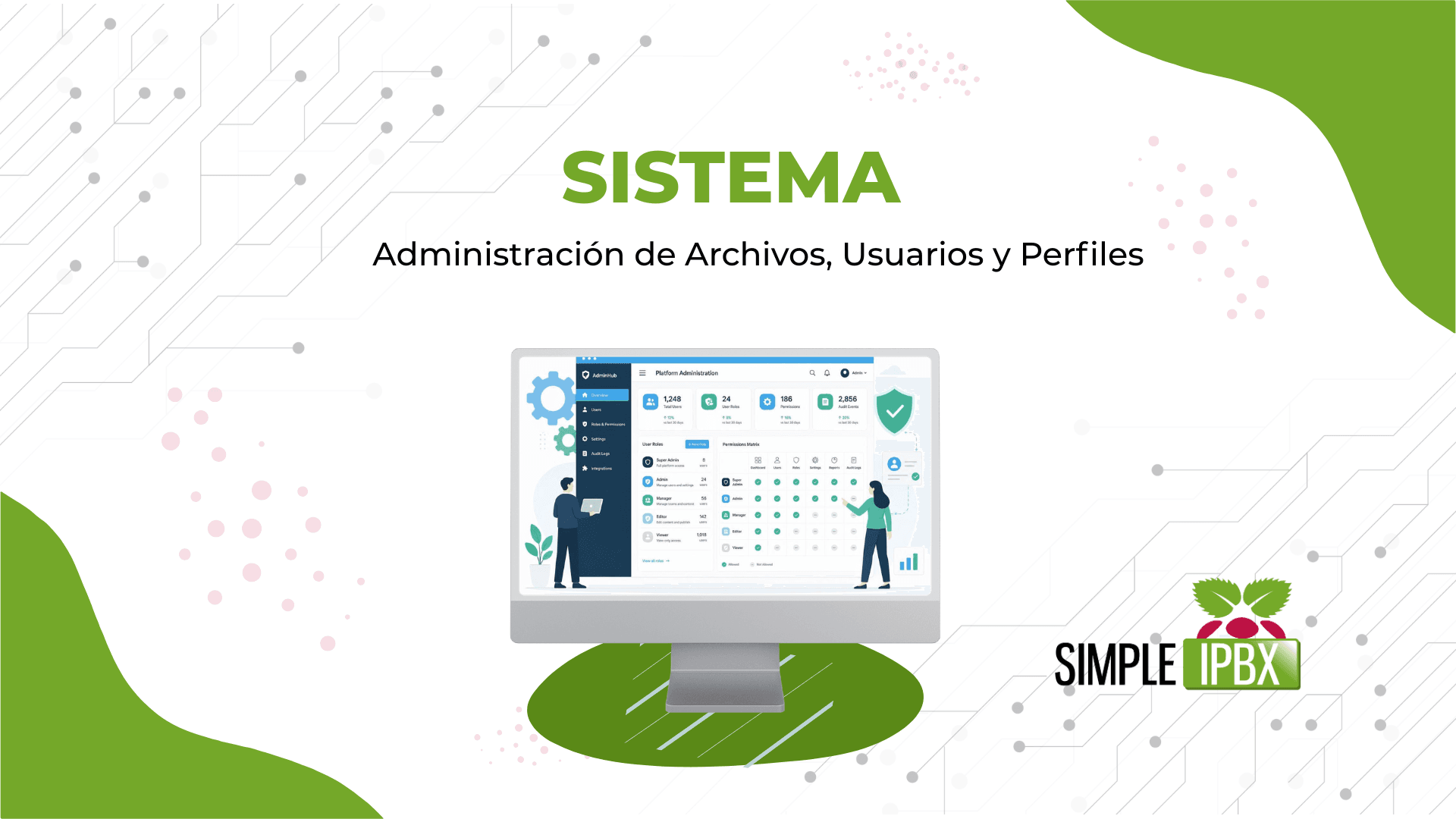 Sistema: Administración de archivos, usuarios y perfiles